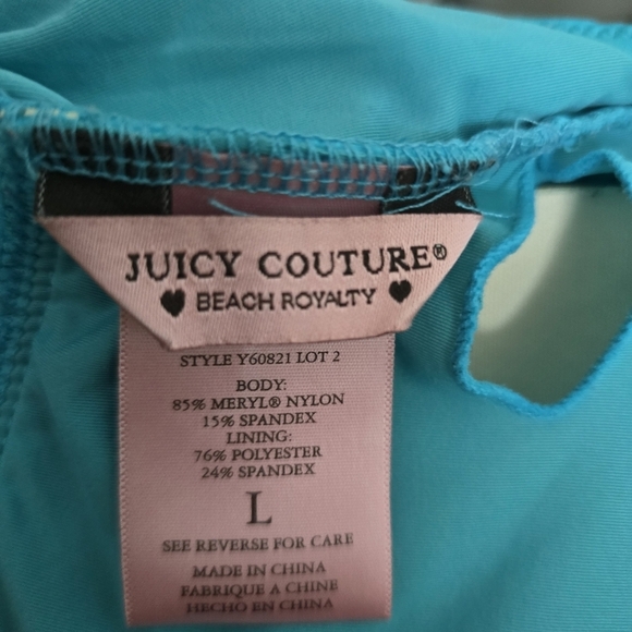 ⭐️40% Off⭐️ Y2K Juicy Couture One Piece Bathing Suit - Picture 3 of 9
